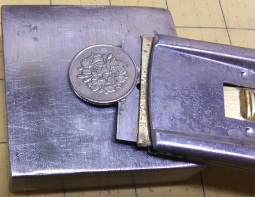Judy Larson's Think Outside the Box - Alternative Metal Texturing - , Metalwork, Texturing, Remove the tape.